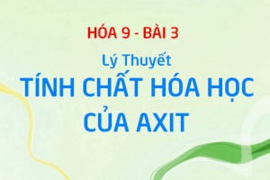 Tính chất hóa học của axit, phân loại Axit mạnh và Axit yếu - Hóa 9 bài 3